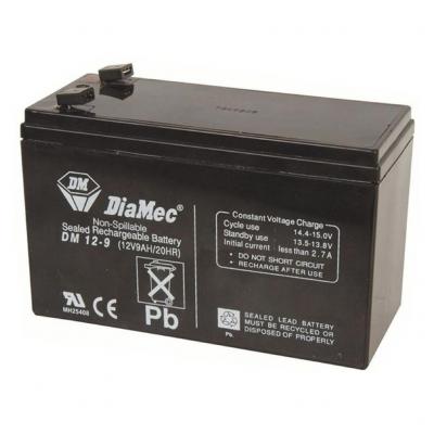 Diamec  DM129-DMC sznetmentes akkumultor, zsels, 12V 9Ah