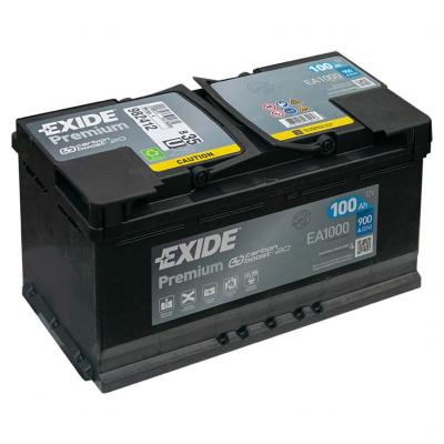 Exide Premium EA1000 akkumultor, 12V 100Ah 900A J+ EU, magas EXIDE