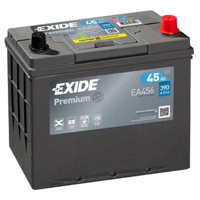 Exide Premium EA456 akkumultor, 12V 45Ah 390A J+,  japn EXIDE