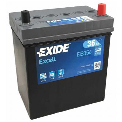 Exide Excell akkumultor, 12V 35Ah 240A J+, japn