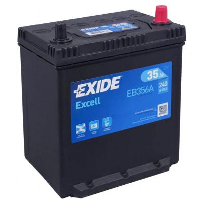Exide Excell akkumulátor, 12V 35Ah 240A J+, japán Exide