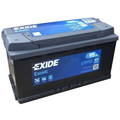 Exide Excell EB950 akkumultor, 12V 95Ah 800A J+ EU, magas EXIDE