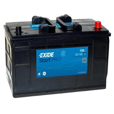 Exide Start PRO EG1102 akkumultor, 12V 110Ah 750A J+ EU EXIDE