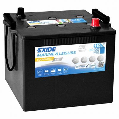 Exide Equipment GEL Marine ES1200 VRLA GEL munka akkumultor 12V 110Ah