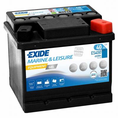 Exide ES450 Marine&Leasure zsels munkaakkumultor, 12V 40Ah, J+ EU, alacsony EXIDE