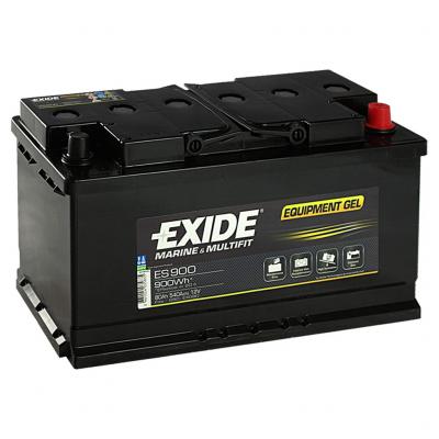 Exide Equipment Marine GEL ES900 akkumultor, 12V 80Ah 540A J+ EU, magas