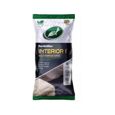 Turtle Wax FG0019 Interior 1, belt�ri nedves tiszt�t� kend�, 24db