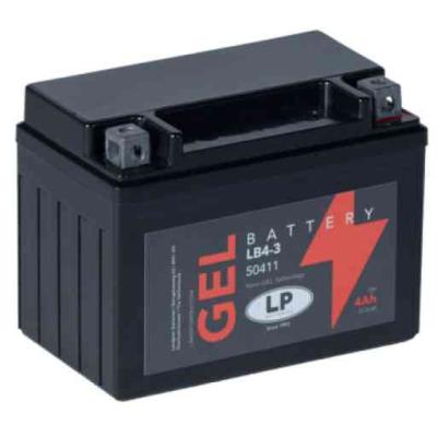 Landport GEL-LB4-3 motorakkumul�tor, zsel�s, z�rt, 12V 4Ah, 60A