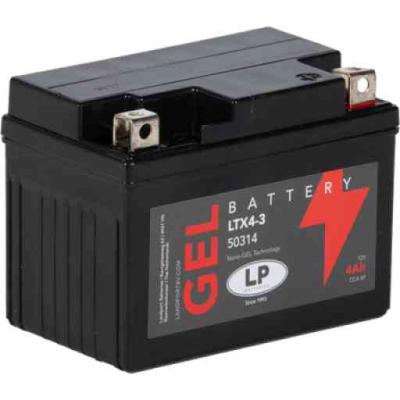 Landport GEL-LTX4-3 motorakkumul�tor, zsel�s, z�rt, 12V 4Ah, 60A