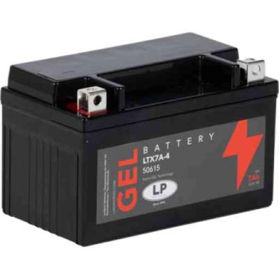 Landport GEL-LTX7A-4 motorakkumul�tor, zsel�s, z�rt,12V 7Ah, 125A LANDPORT