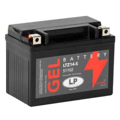 Landport GEL-LTZ14-S motorakkumul�tor, zsel�s, z�rt, 12V 11,2Ah, 245A LANDPORT