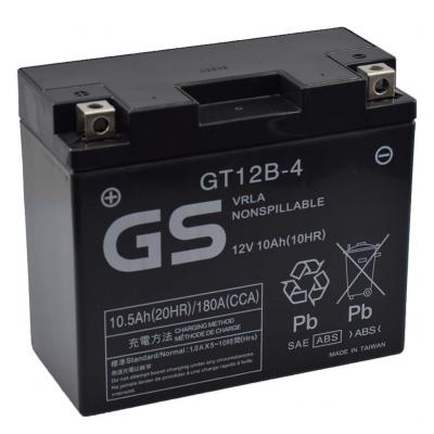Yuasa GS GT12B-4 motorakkumulátor, 12V 10,5Ah 180A B+ YUASA