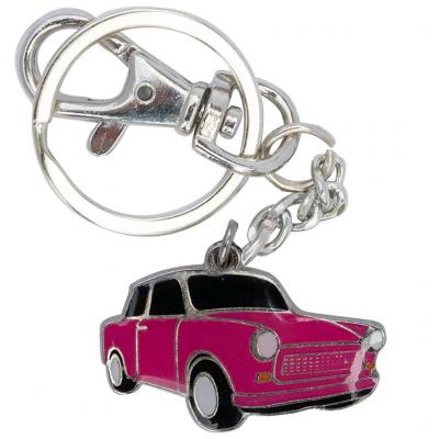 Retro kulcstart, Trabant 601, pink, rzsaszn HUN