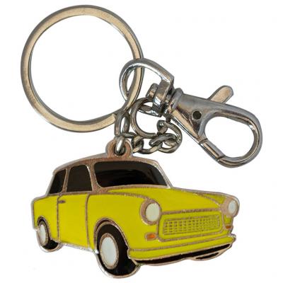 Retro kulcstartó, Trabant 601, sárga HUN