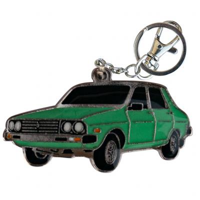 Retro kulcstartó, Dacia 1310, zöld HUN