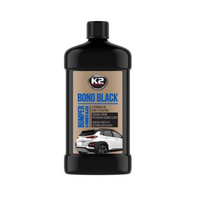 K2 K035 Bono Black m�anyag�pol�, gumi�pol�, fekete, 500ml K2