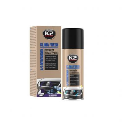 K2 K222BB Kl�ma Fresh Blueberry, Kl�matiszt�t� bomba, �fonya illat, 150ml K2
