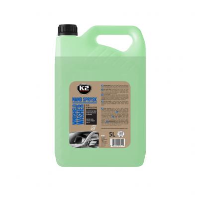K2 K525 Nano Windshield Washer, ny�ri sz�lv�d�mos� folyad�k, 5Lit K2