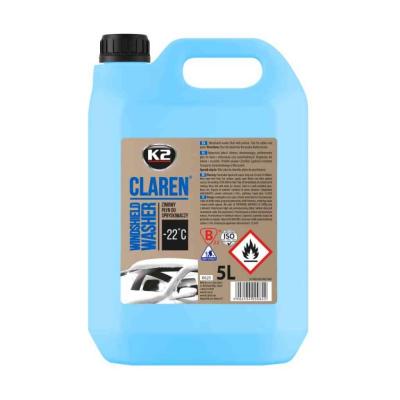 K2 K625 Claren Windshield Washer, t�li sz�lv�d�mos�, k�szre kevert, -22C, 5 lit K2