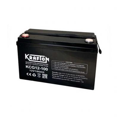 Krafton KCG12-100 AGM ciklikus akkumultor, munkaakkumultor, 12V 100Ah
