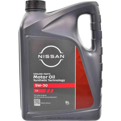Nissan Synthetic Technology 5W-30 C4 motorolaj, 5 liter NISSAN