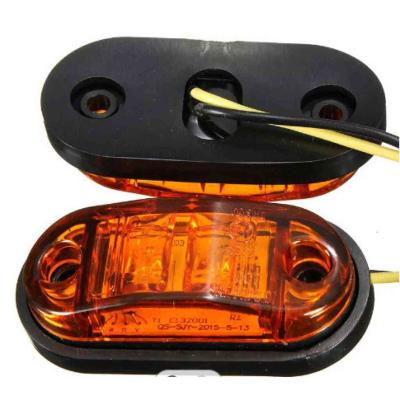 2LED-es Sz�less�gjelz�-helyzetjelz� - E-jeles - s�rga - 12-24V AUTOLIFE