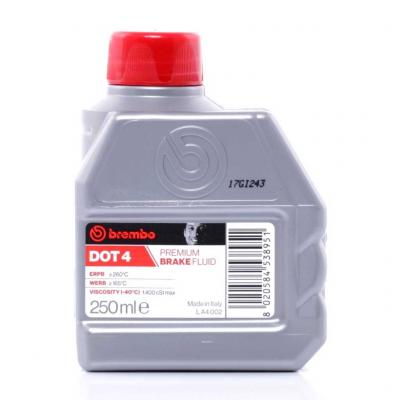 Brembo LA4002 Premium Brake Fluid DOT4 fkfolyadk, fkolaj 250ml BREMBO