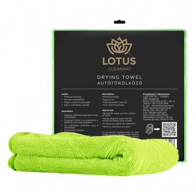 Lotus Cleaning z�ld aut�t�r�lk�z�, 600gsm, 40x60cm LOTUS CLEANING (LOTUSCLEANING)