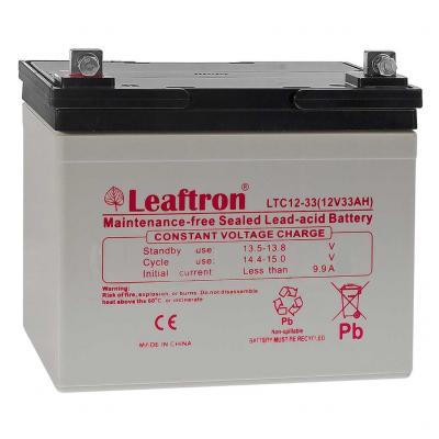 Leaftron LTC12-33  VRLA GEL zsels akkumultor 12V 33Ah LEAFTRON