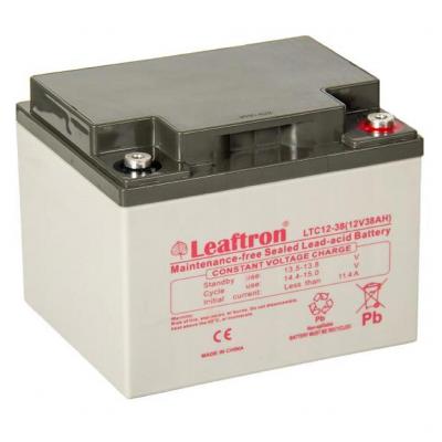 Leaftron LTC12-38 zselés akkumulátor 12V 38Ah LEAFTRON