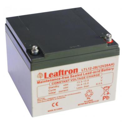 Leaftron  LTL12-28  VLRA AGM  akkumultor LTL 12V 28Ah LEAFTRON