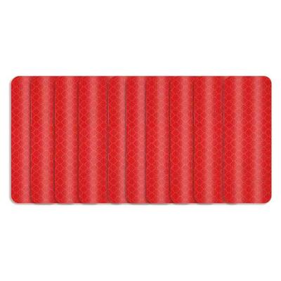 10DB-os F�nyvisszaver� cs�k piros A36015 30cm x 5cm AUTOLIFE