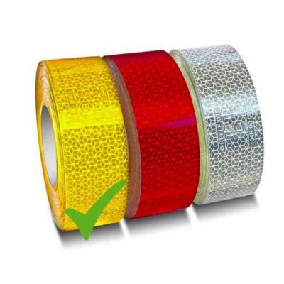36107 F�nyvisszaver� szalag - E-jeles - s�rga - 45mx5cm