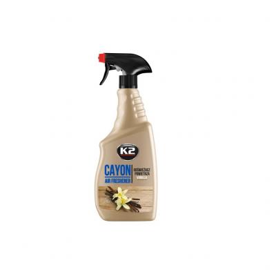 K2 M115SM Cayon Air Freshener Vanilla l�gfriss�t�, illatos�t�, van�lia illat, 700ml Illatos�t� alkatr�sz v�s�rl�s, �rak