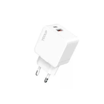 YOOUP 30W Dupla h�l�zati t�lt� (USB/TYPE-C) NC55-D AUTOLIFE
