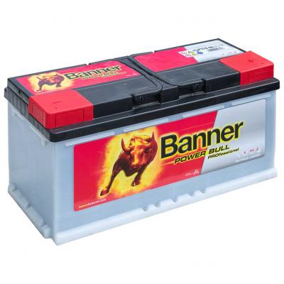 Banner Power Bull Professional P11040 013610400101 akkumultor, 12V 110AH 850A J+ EU, magas BANNER