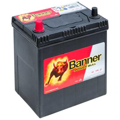 Banner Power Bull P4027 013540270101 akkumultor, 12V 40Ah 330A B+, japn Aut akkumultor, 12V alkatrsz vsrls, rak
