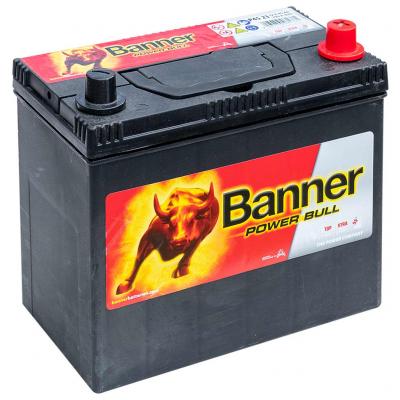 Banner Power Bull P4523 013545230101 akkumultor, 12V 45Ah 390A J+, japn Aut akkumultor, 12V alkatrsz vsrls, rak