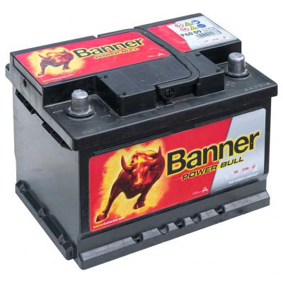 Banner Power Bull P6009 013560090101 akkumultor, 12V 60Ah 540A J+ EU, alacsony BANNER