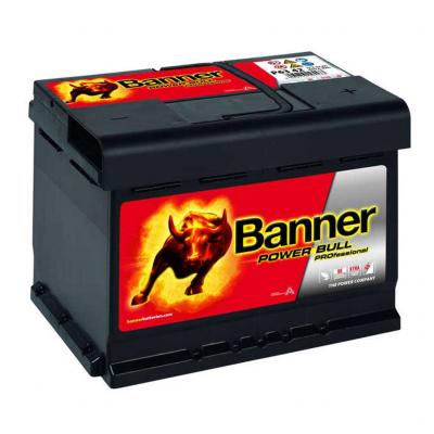 Banner Power Bull ProfessionalP6342 013560090101 akkumultor, 12V 63Ah 600A ...