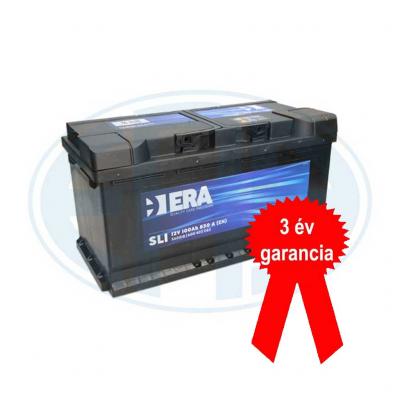 ERA SLI S60018 akkumultor, 12V 100Ah 830A J+ EU, magas, 3 v garancia! ERA