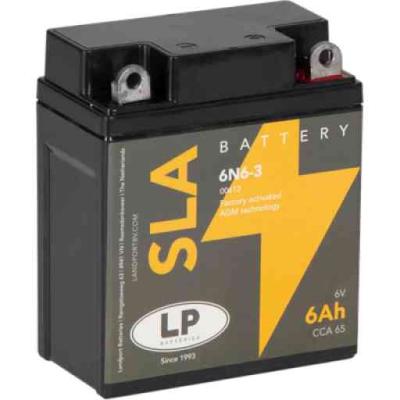 Landport SLA-6N6-3 motorakkumul�tor, z�rt, 6V 6Ah, 65A