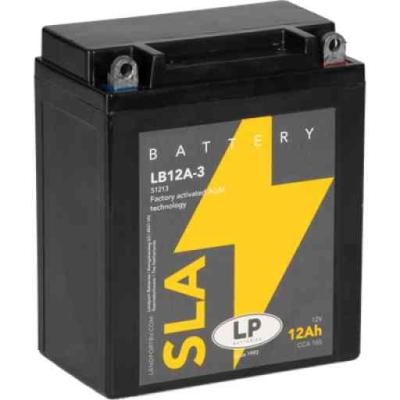 Landport SLA-LB12A-3 motorakkumul�tor, z�rt, 12V 12Ah, 165A LANDPORT
