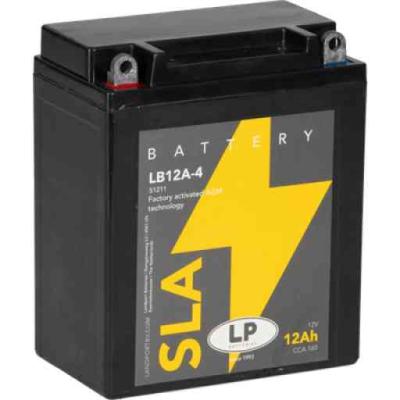 Landport SLA-LB12A-4 motorakkumul�tor, z�rt, 12V 12Ah, 165A LANDPORT