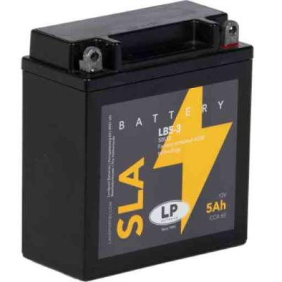 Landport SLA-LB5-3 motorakkumul�tor, z�rt, 12V 5Ah, 65A