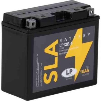 Landport SLA-LT12B-4 motorakkumul�tor, z�rt, 12V 10Ah, 175A LANDPORT