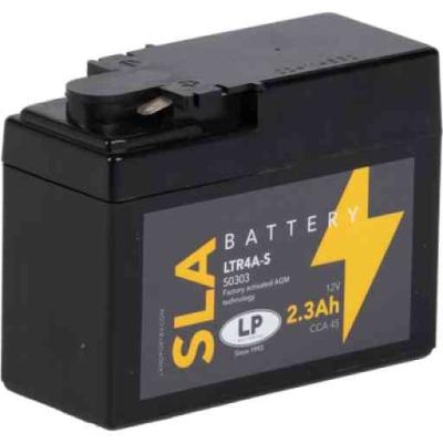 Landport SLA-LTR4A-S motorakkumul�tor, z�rt, 12V 2,3Ah, 45A