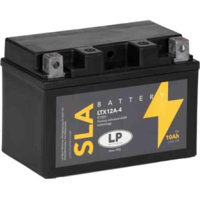 Landport SLA-LTX12A-4 motorakkumul�tor, z�rt, 12V 10Ah, 175A LANDPORT