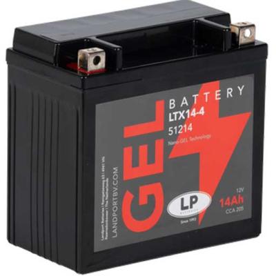 Landport SLA-LTX14-4- motorakkumul�tor, z�rt, SLA, 12V 12Ah 200A LANDPORT