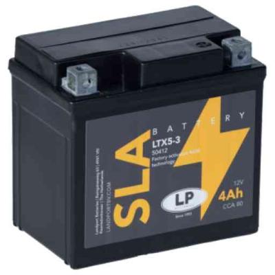 Landport SLA-LTX5-3 motorakkumul�tor, z�rt, 12V 4Ah, 80A